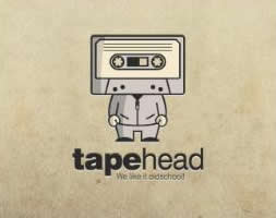 logo vintage tape