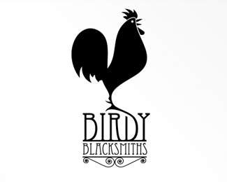silhouette-logo-design-birdy