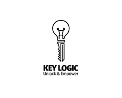 logo-design-electrifying-key-logic