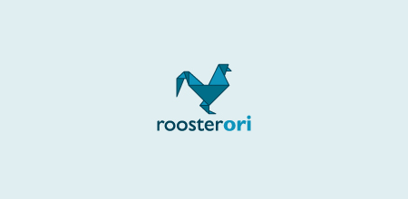 origami-inspired-logo-design-roosterori