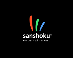 logo-design-japanese-style-origami-sanshoku-entertainment