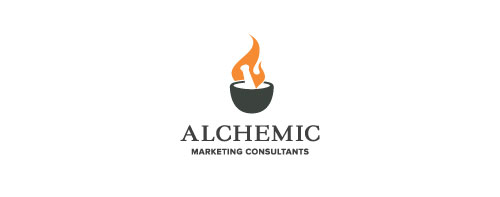 alchemic-marketing-consultants-logo-design-simbolico-descrittivo