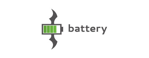 battery-logo-design-simbolico-descrittivo