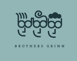 logo-design-face-brothers-grinn