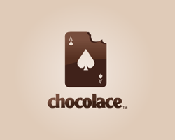 logo-design-gambling-games-poker-chocolace