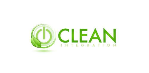 logo design green clean