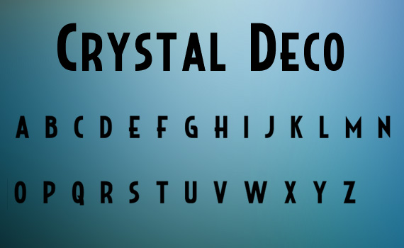 crystal-deco-free-font-design