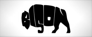 logo-bison-design-texting-inspiration