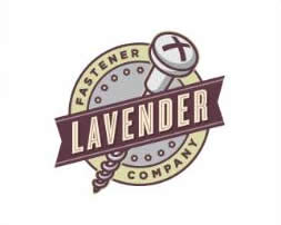 logo vintage lavander