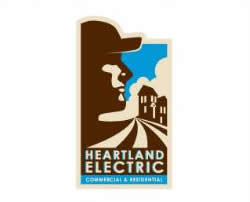 logo vintage heartland