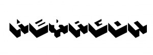 logo-design-3d-font-hexagon