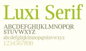 design-graphic-font-luxi-serif