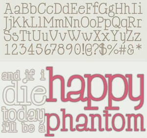 design-graphic-font-happy-phantom