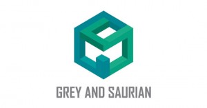 creative-gradient-3d-effect-logo-design-grey-saurian