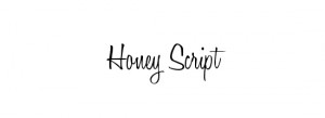 logo-design-signature-font-honey-script
