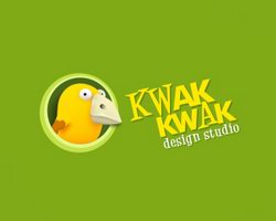logo-design-animale-uccello-kwak