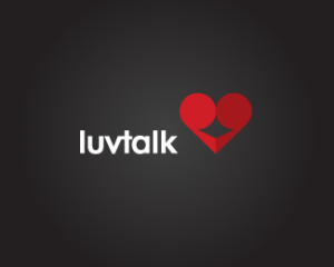 logo-design-luvtalk-heart