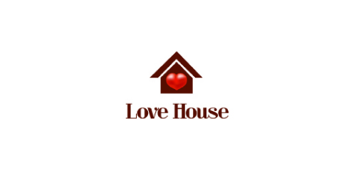love-house-logo-design