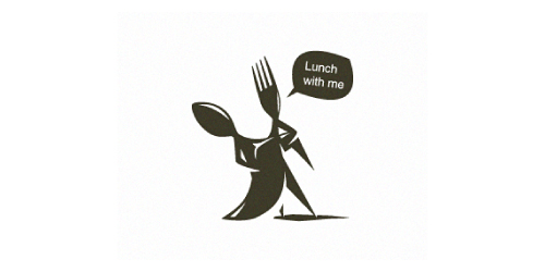 lunch-with-me-logo-design