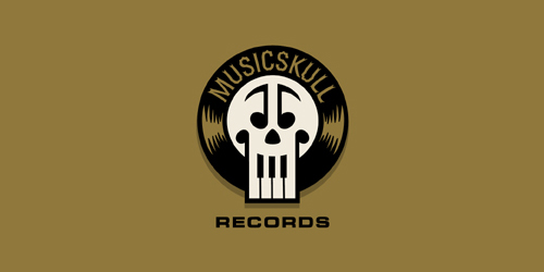 musicskull-records-logo-design-leggendario