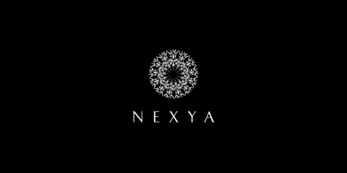 nexya-logo-design-bianco-nero