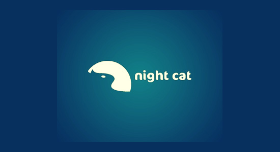 logo night cat