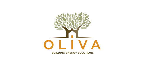 logo design green oliva building