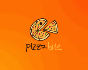 logo,design,pizza,bite,inspiration