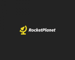 logo rocket planet