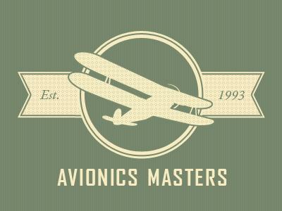 logo vintage avionics