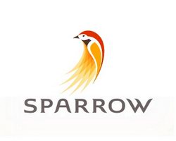 logo-design-animale-uccello-sparrow