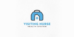 visiting-nurse-logo-design-medico-sanitario