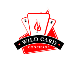 logo-design-gambling-games-poker-wild-card-concirge