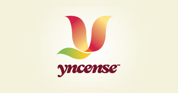 creative-gradient-3d-effect-logo-design-yncense