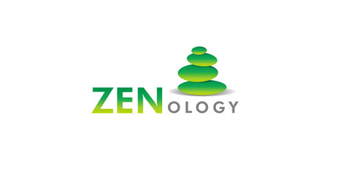logo design green zenology
